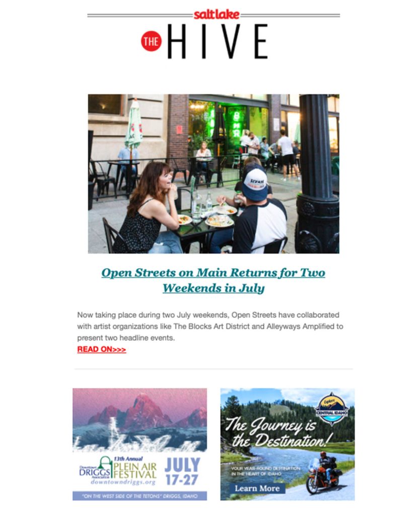 Salt Lake Magazine E-Newsletter