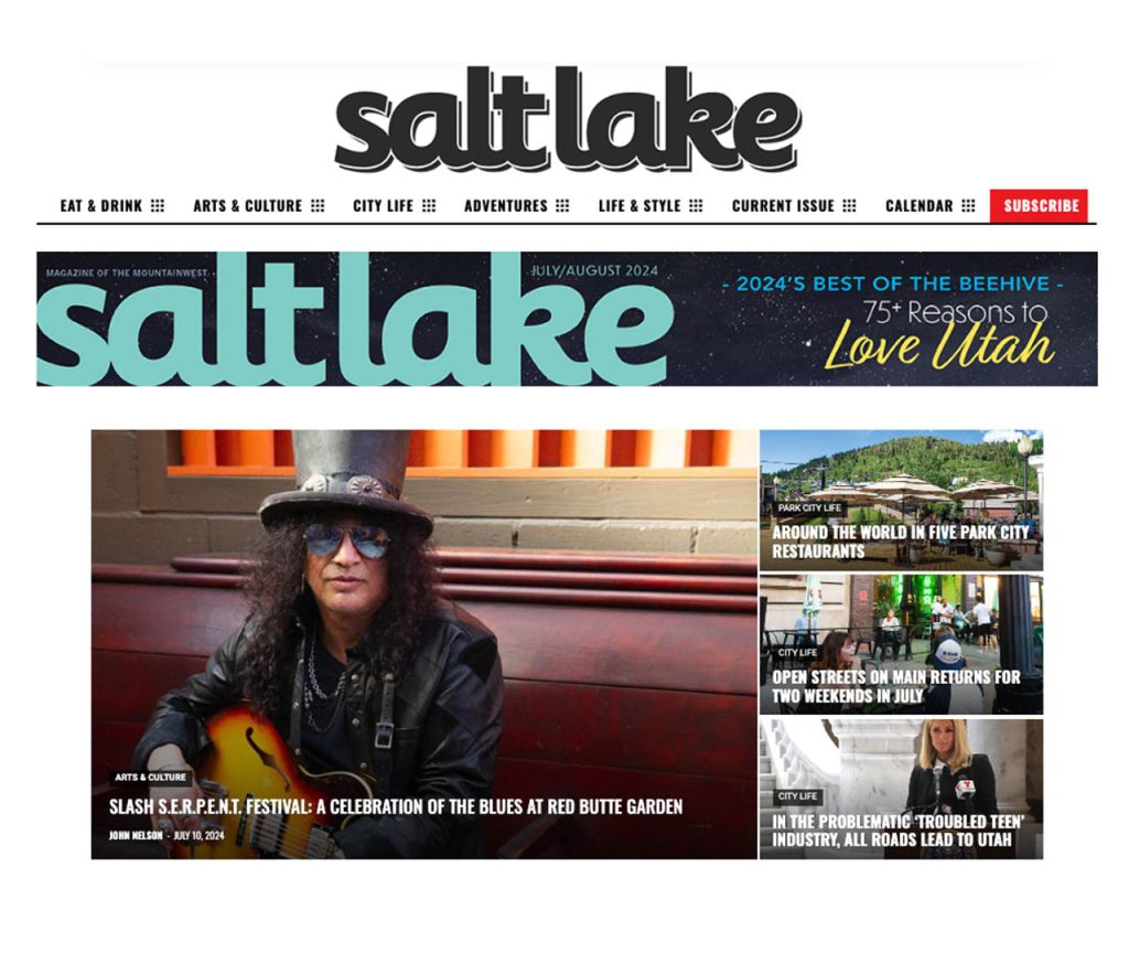 Salt Lake Magazine Homepage